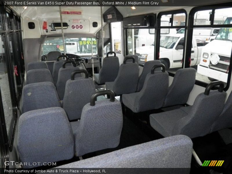  2007 E Series Van E450 Super Duty Passenger Bus Medium Flint Grey Interior