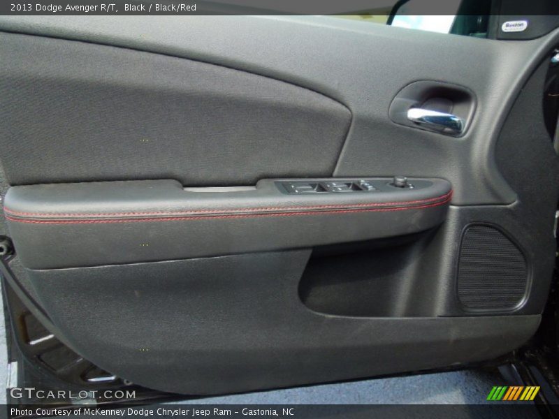 Black / Black/Red 2013 Dodge Avenger R/T