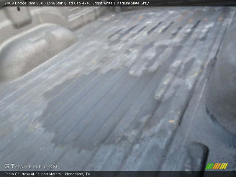 Bright White / Medium Slate Gray 2009 Dodge Ram 2500 Lone Star Quad Cab 4x4