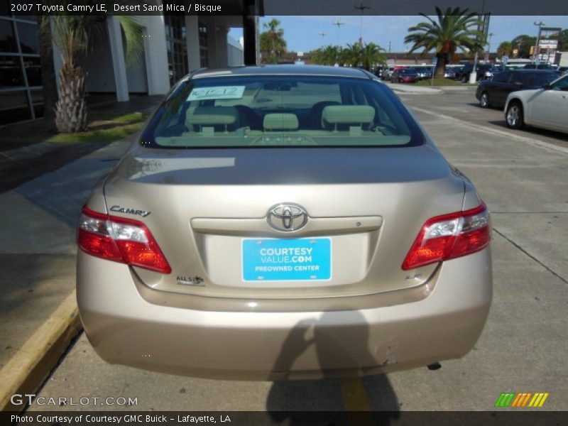 Desert Sand Mica / Bisque 2007 Toyota Camry LE