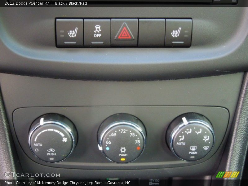 Controls of 2013 Avenger R/T