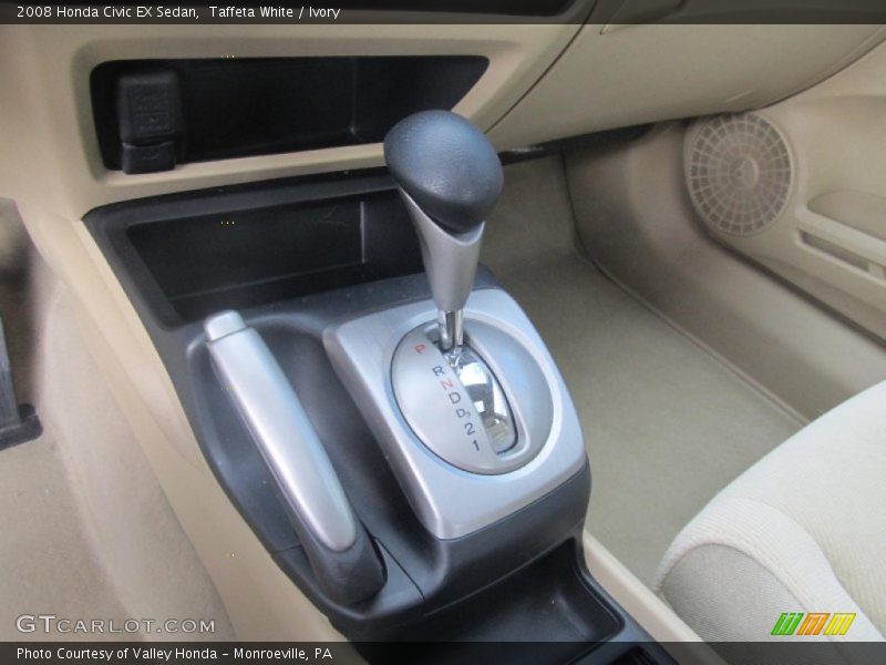 Taffeta White / Ivory 2008 Honda Civic EX Sedan