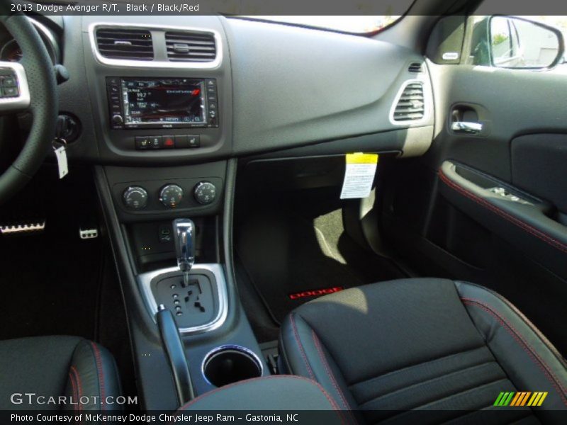 Black / Black/Red 2013 Dodge Avenger R/T