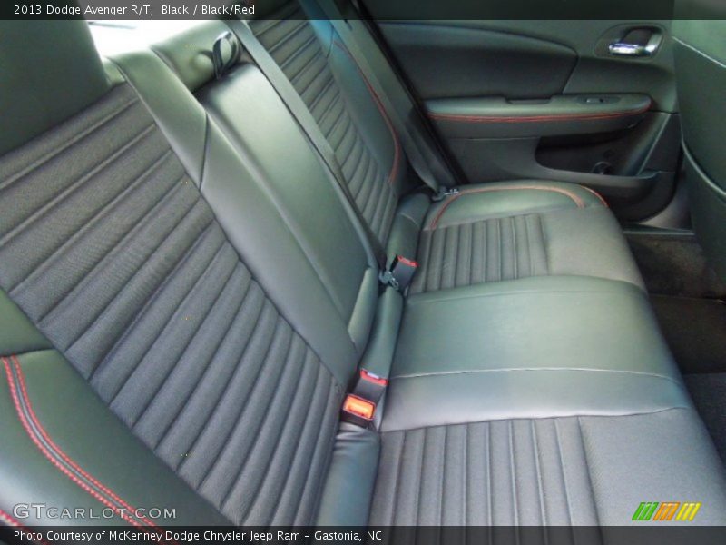 Rear Seat of 2013 Avenger R/T