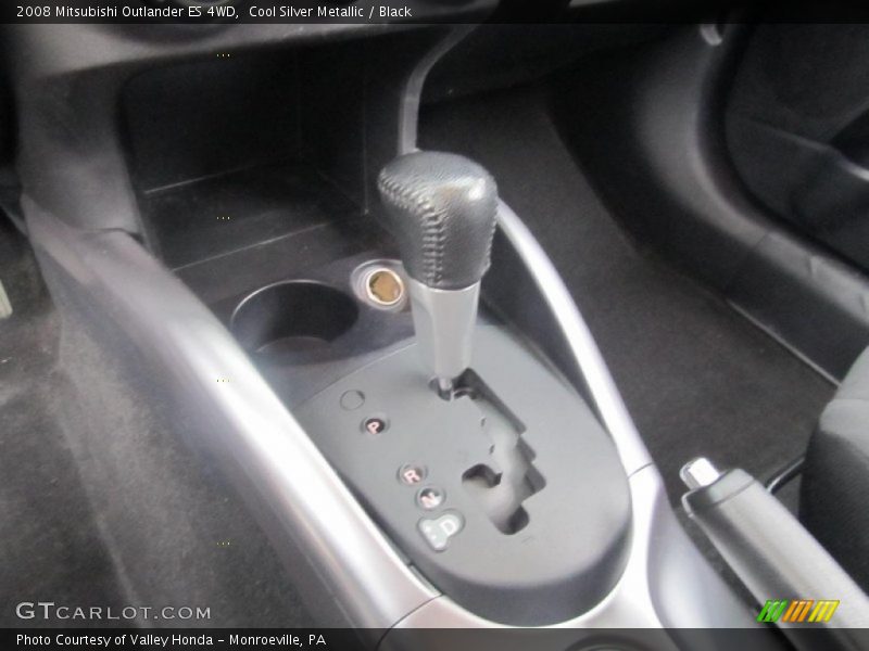 Cool Silver Metallic / Black 2008 Mitsubishi Outlander ES 4WD