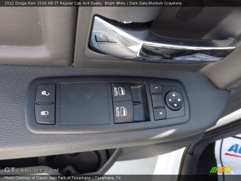 Bright White / Dark Slate/Medium Graystone 2012 Dodge Ram 3500 HD ST Regular Cab 4x4 Dually