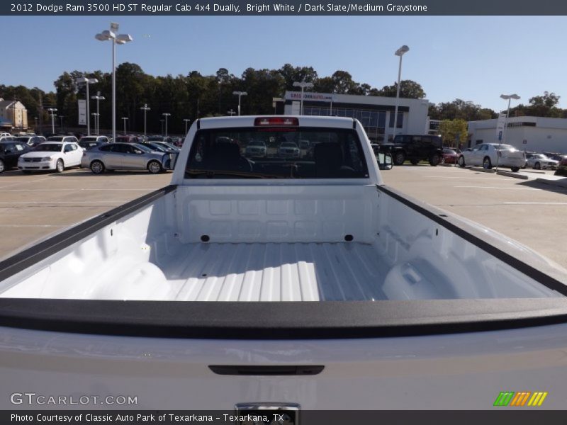 Bright White / Dark Slate/Medium Graystone 2012 Dodge Ram 3500 HD ST Regular Cab 4x4 Dually