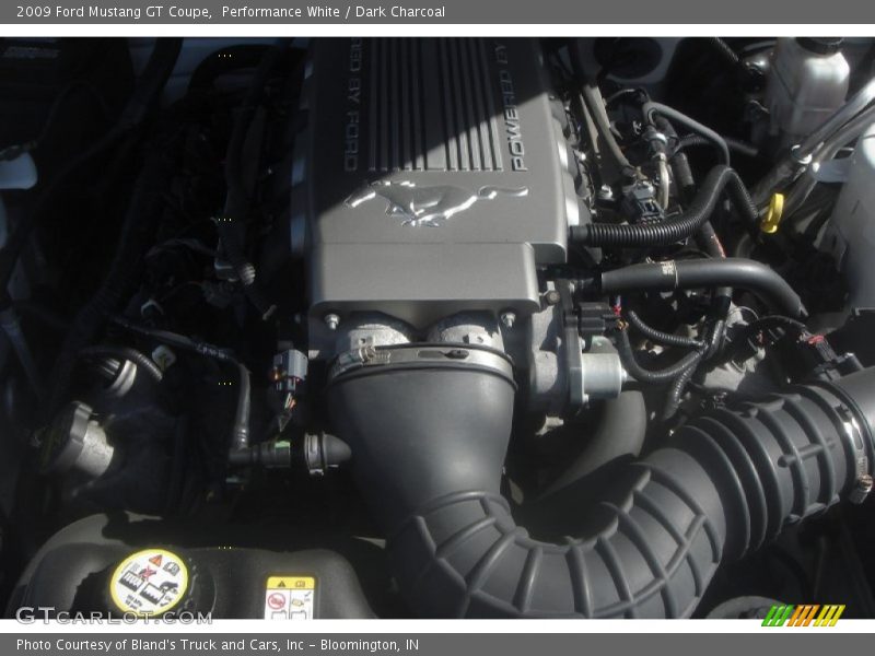 Performance White / Dark Charcoal 2009 Ford Mustang GT Coupe