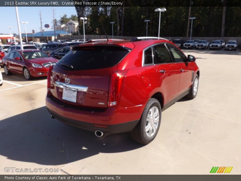 Crystal Red Tintcoat / Shale/Ebony 2013 Cadillac SRX Luxury FWD