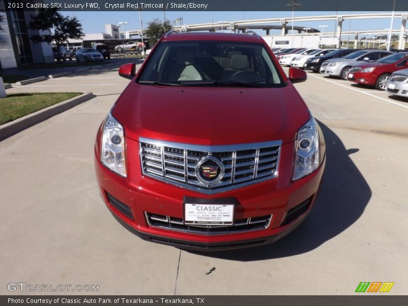 Crystal Red Tintcoat / Shale/Ebony 2013 Cadillac SRX Luxury FWD