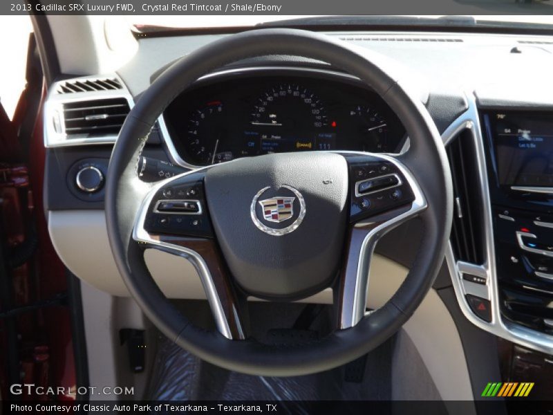 Crystal Red Tintcoat / Shale/Ebony 2013 Cadillac SRX Luxury FWD