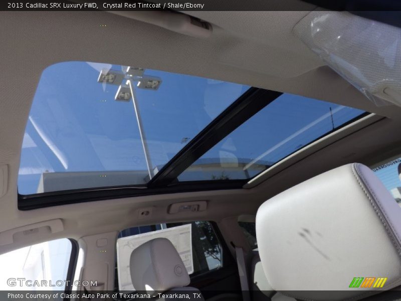 Crystal Red Tintcoat / Shale/Ebony 2013 Cadillac SRX Luxury FWD