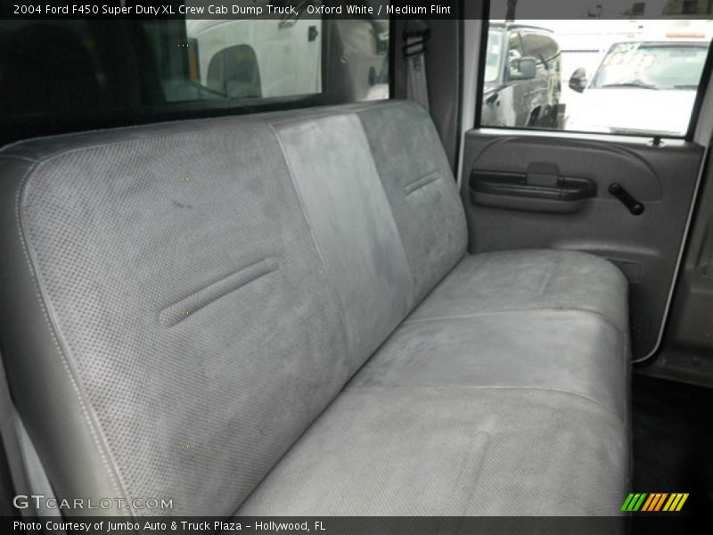 Oxford White / Medium Flint 2004 Ford F450 Super Duty XL Crew Cab Dump Truck