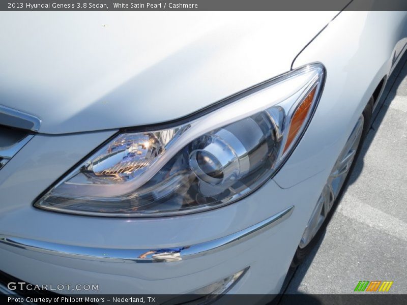White Satin Pearl / Cashmere 2013 Hyundai Genesis 3.8 Sedan