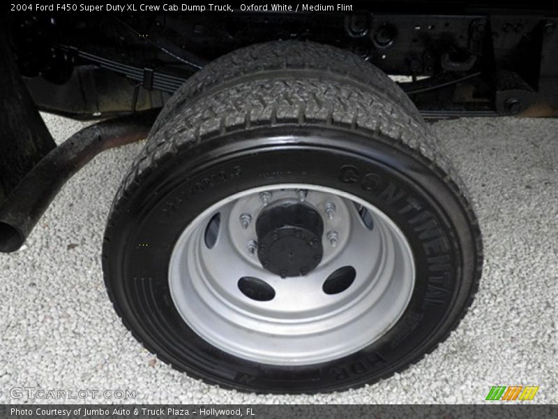  2004 F450 Super Duty XL Crew Cab Dump Truck Wheel