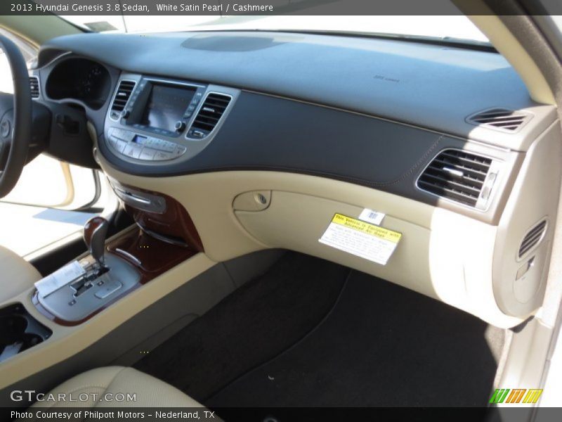 White Satin Pearl / Cashmere 2013 Hyundai Genesis 3.8 Sedan