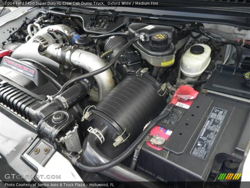  2004 F450 Super Duty XL Crew Cab Dump Truck Engine - 6.0 Liter OHV 32-Valve Power Stroke Turbo-Diesel V8