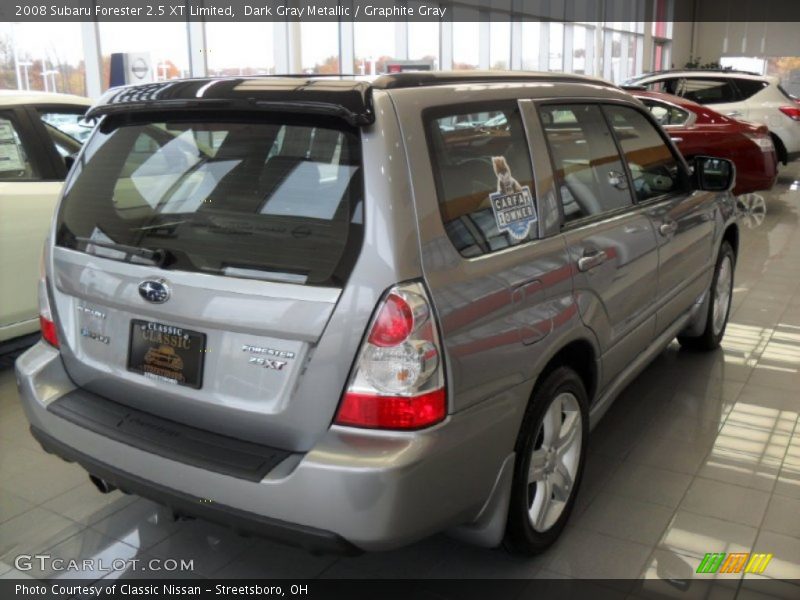 Dark Gray Metallic / Graphite Gray 2008 Subaru Forester 2.5 XT Limited