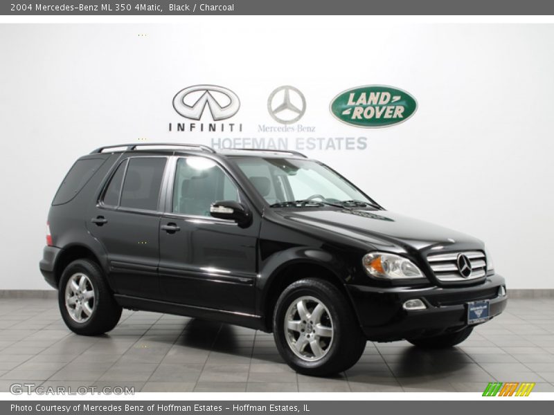 Black / Charcoal 2004 Mercedes-Benz ML 350 4Matic