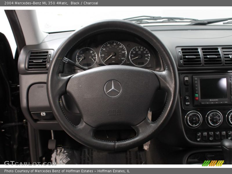 Black / Charcoal 2004 Mercedes-Benz ML 350 4Matic
