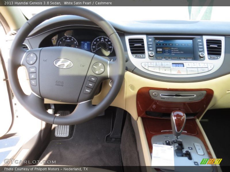 White Satin Pearl / Cashmere 2013 Hyundai Genesis 3.8 Sedan