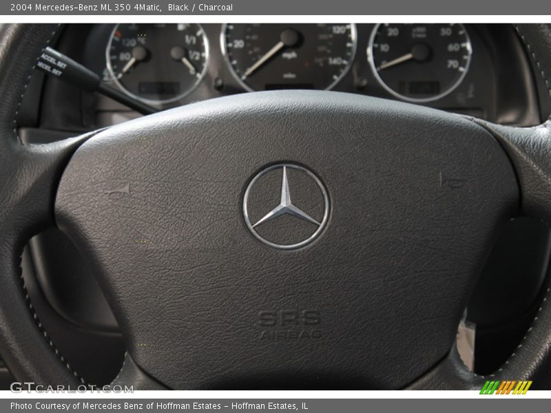 Black / Charcoal 2004 Mercedes-Benz ML 350 4Matic