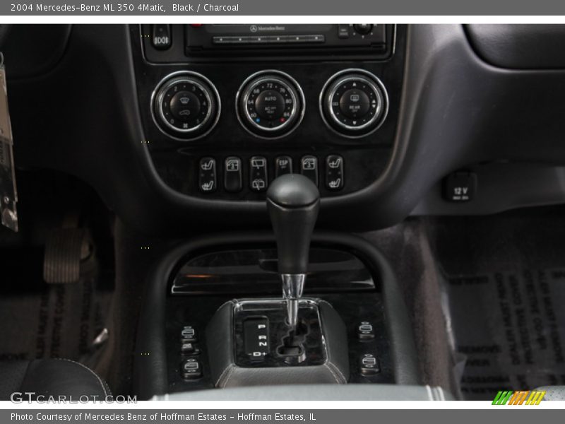 Black / Charcoal 2004 Mercedes-Benz ML 350 4Matic