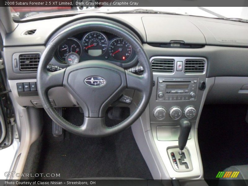 Dashboard of 2008 Forester 2.5 XT Limited
