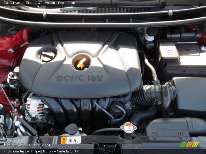 Volcanic Red / Beige 2013 Hyundai Elantra GT