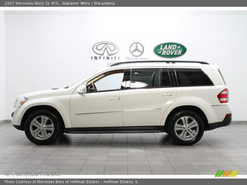 Alabaster White / Macadamia 2007 Mercedes-Benz GL 450