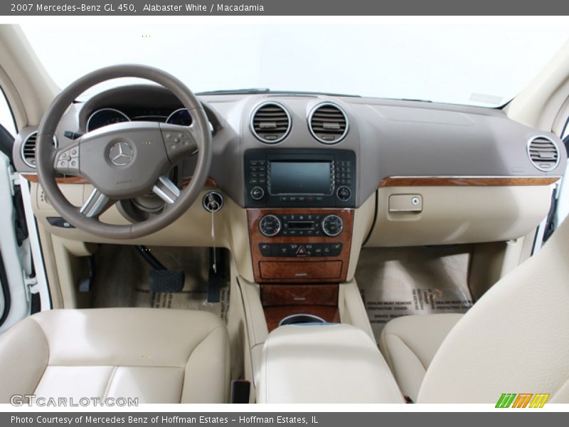 Alabaster White / Macadamia 2007 Mercedes-Benz GL 450