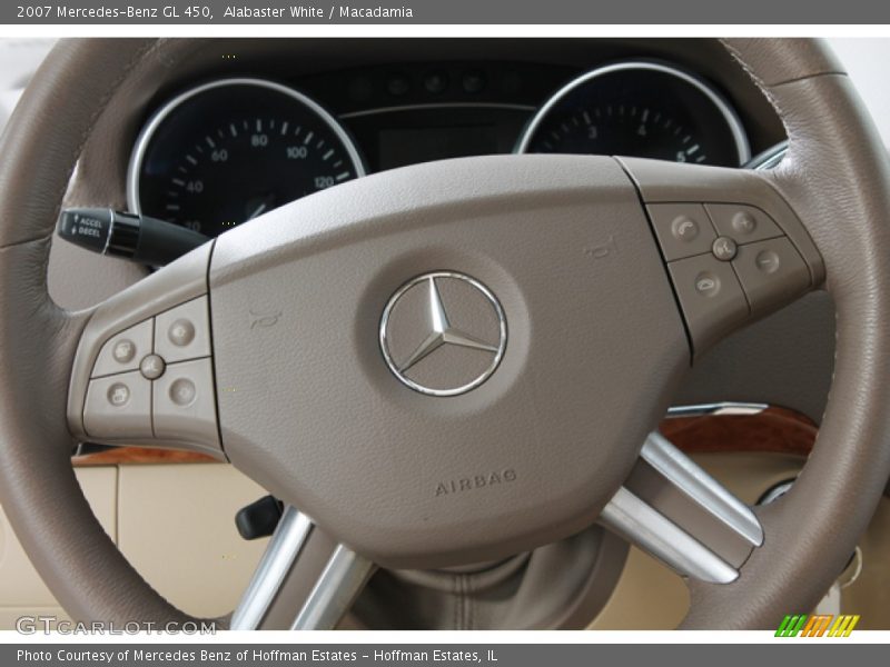 Alabaster White / Macadamia 2007 Mercedes-Benz GL 450