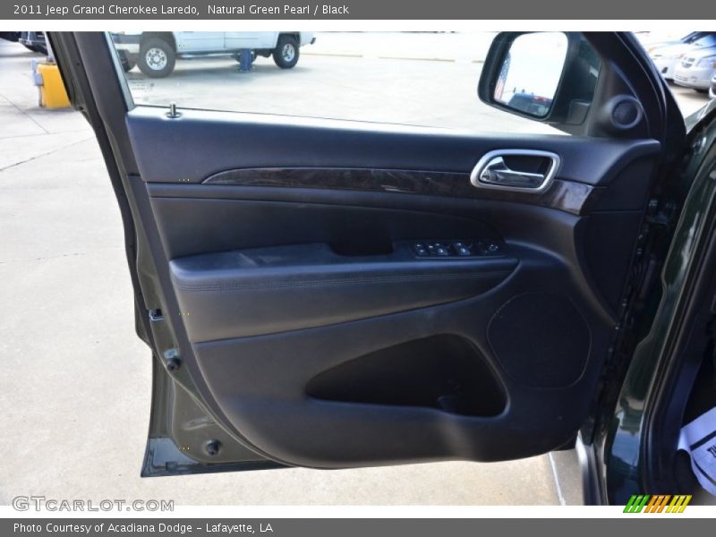 Natural Green Pearl / Black 2011 Jeep Grand Cherokee Laredo