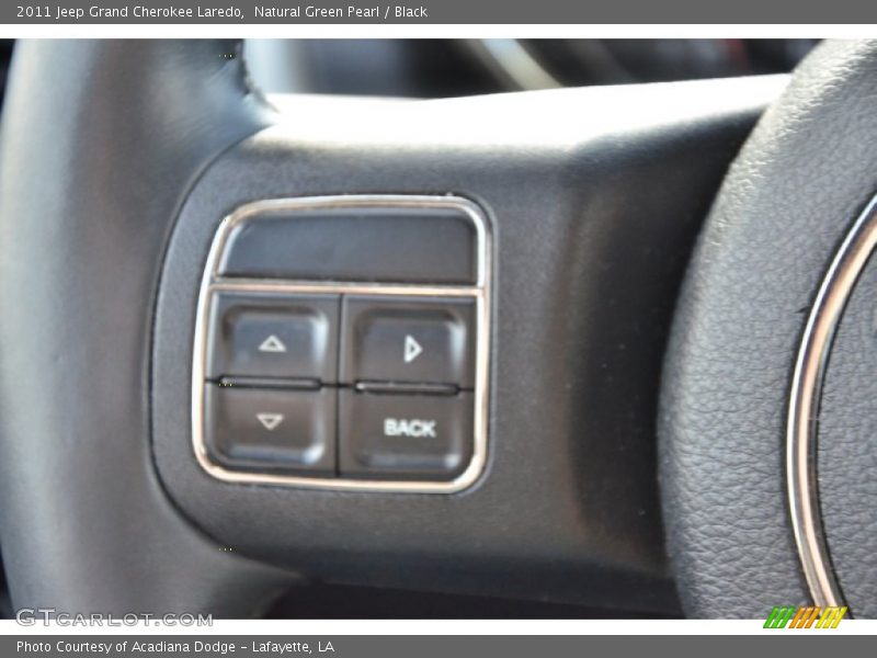 Natural Green Pearl / Black 2011 Jeep Grand Cherokee Laredo