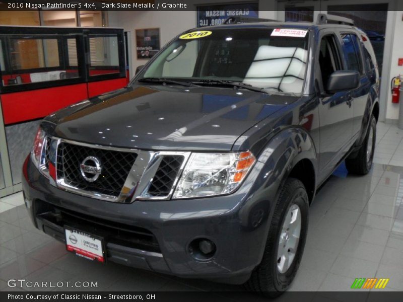 Dark Slate Metallic / Graphite 2010 Nissan Pathfinder S 4x4