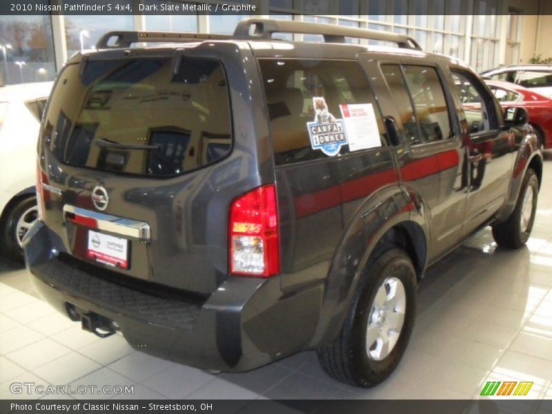 Dark Slate Metallic / Graphite 2010 Nissan Pathfinder S 4x4