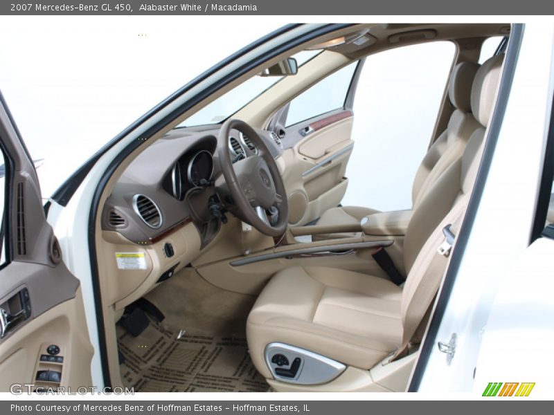Alabaster White / Macadamia 2007 Mercedes-Benz GL 450