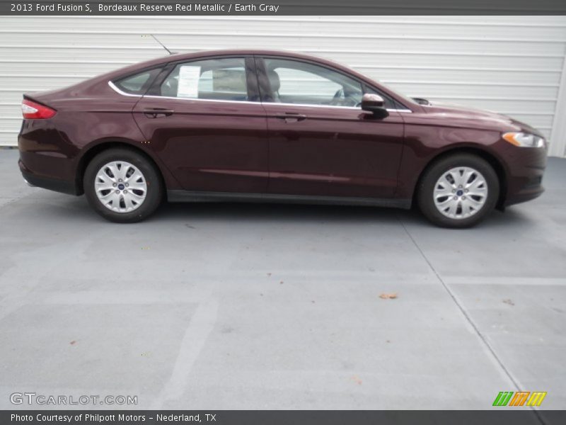  2013 Fusion S Bordeaux Reserve Red Metallic