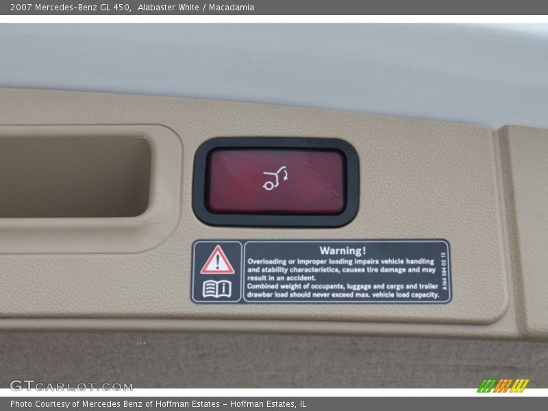 Alabaster White / Macadamia 2007 Mercedes-Benz GL 450
