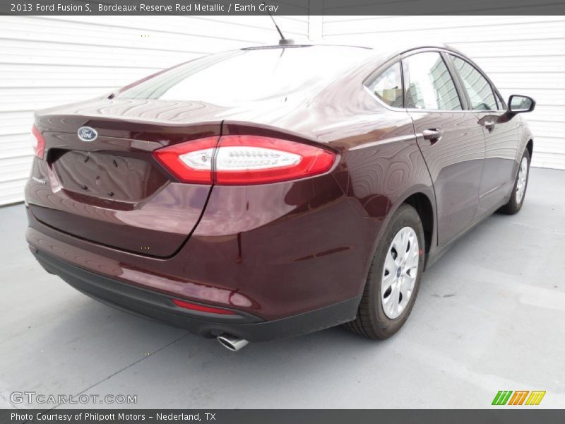  2013 Fusion S Bordeaux Reserve Red Metallic