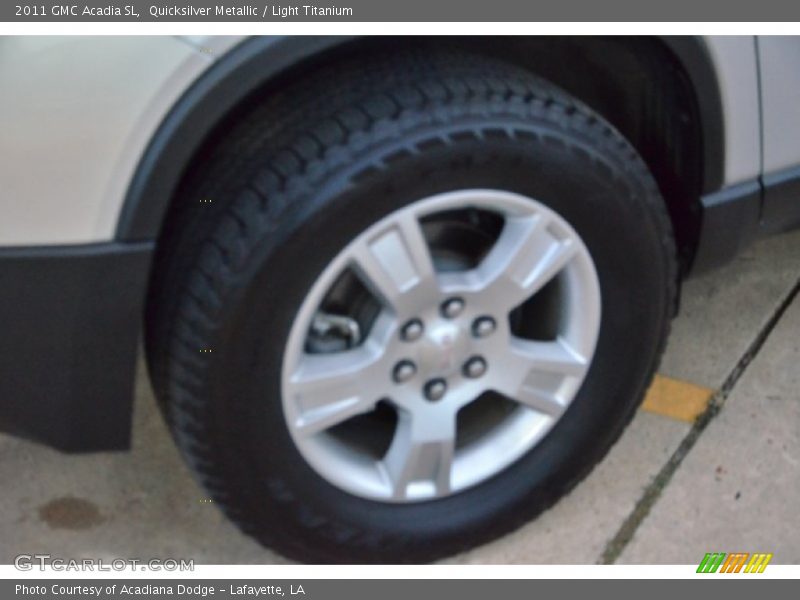 Quicksilver Metallic / Light Titanium 2011 GMC Acadia SL