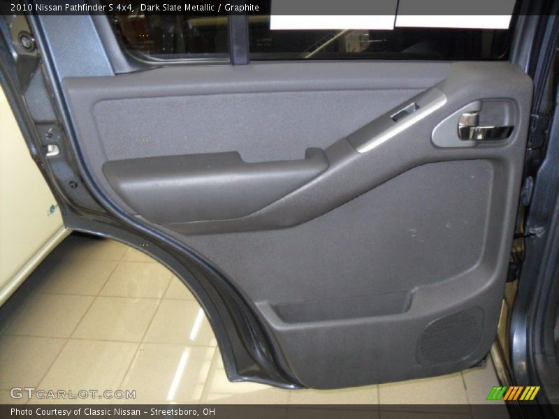 Dark Slate Metallic / Graphite 2010 Nissan Pathfinder S 4x4