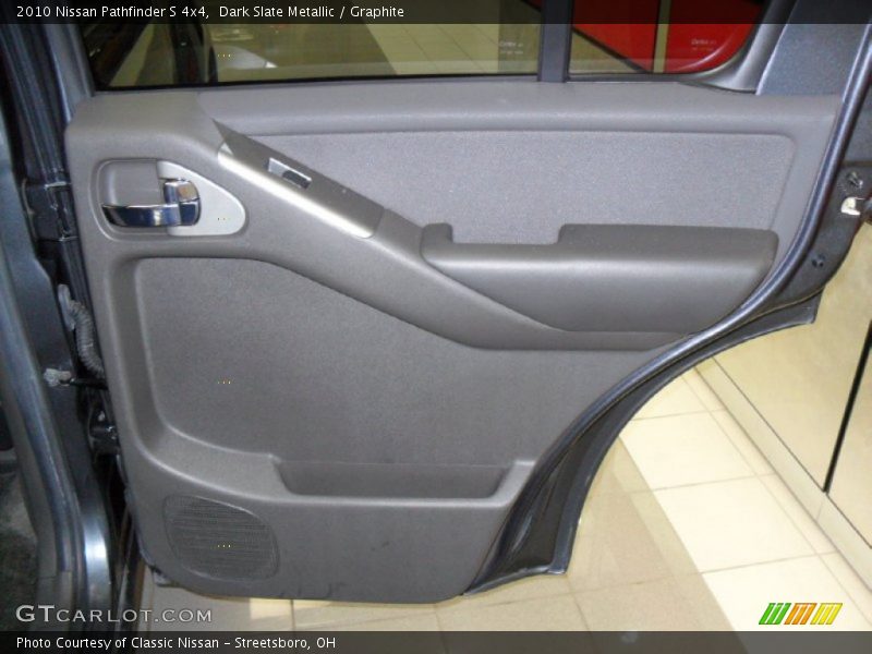 Dark Slate Metallic / Graphite 2010 Nissan Pathfinder S 4x4