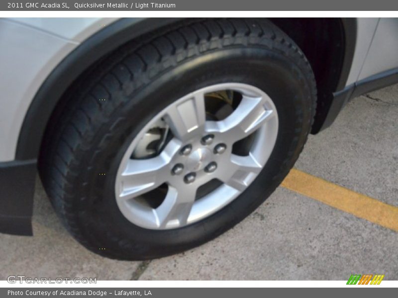 Quicksilver Metallic / Light Titanium 2011 GMC Acadia SL