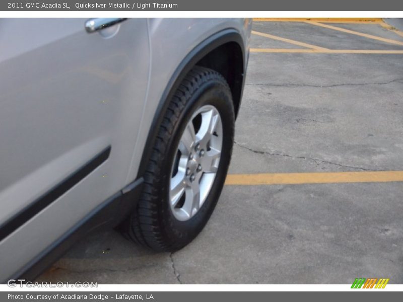 Quicksilver Metallic / Light Titanium 2011 GMC Acadia SL