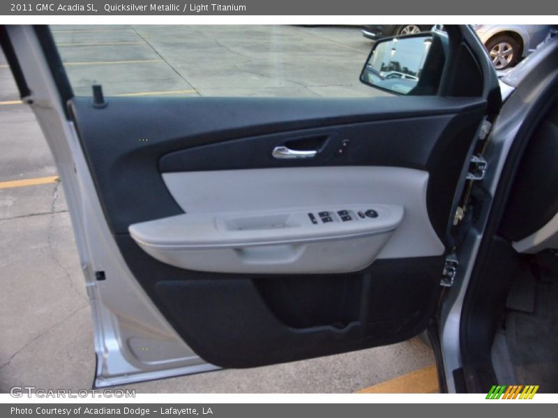 Quicksilver Metallic / Light Titanium 2011 GMC Acadia SL