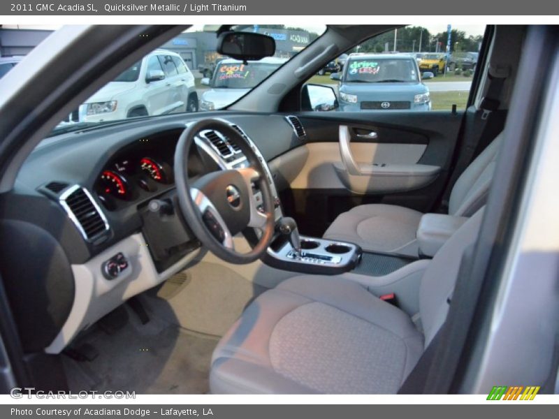 Quicksilver Metallic / Light Titanium 2011 GMC Acadia SL