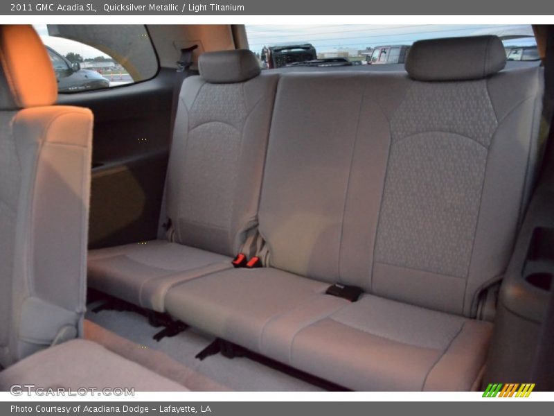Quicksilver Metallic / Light Titanium 2011 GMC Acadia SL