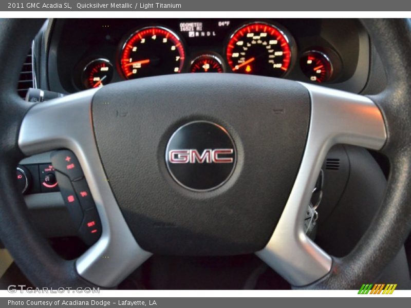 Quicksilver Metallic / Light Titanium 2011 GMC Acadia SL