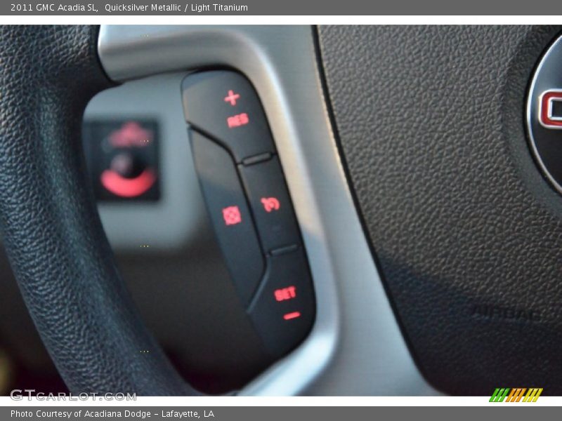Quicksilver Metallic / Light Titanium 2011 GMC Acadia SL